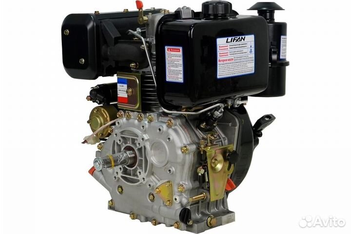 Двигатель Diesel 186FD D25 6A lifan - новый