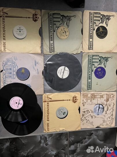 Виниловые пластинки СССР (цена за все)