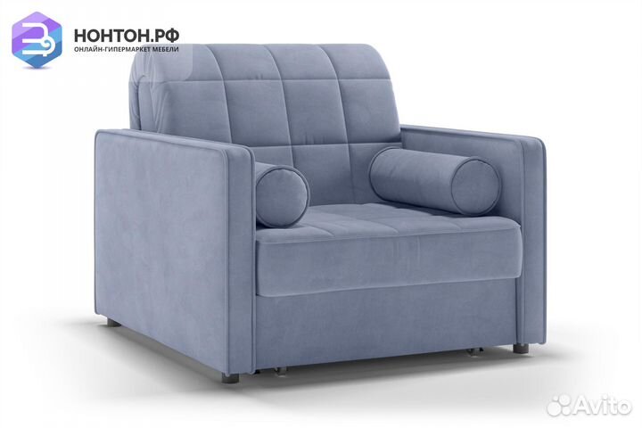 Кресло аккордеон Модо светло-серое