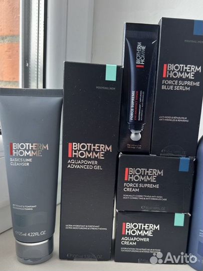 Biotherm, Clarins мужской уход