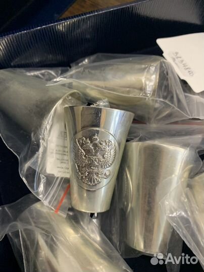 Рюмка стопка серебро