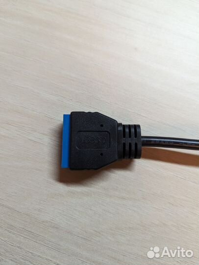 Шлейф для материнской платы USB 2.0 F USB 3.0 М