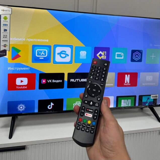 Новый Телевизор 40' Samsung (102 см) Android 14