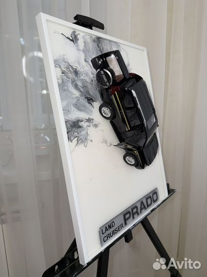 Картина для мужчин с любимым автомобилем