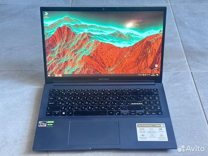 Топовый ноутбук asus Ryzen 5 5600H / RTX 3050