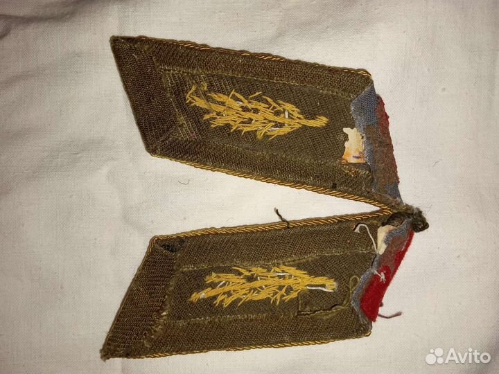 Петлицы шинельные до 1946 г