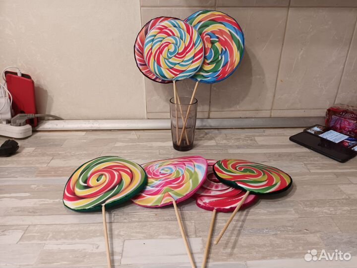 Леденец. 1 шт. Реквизит для аниматоров