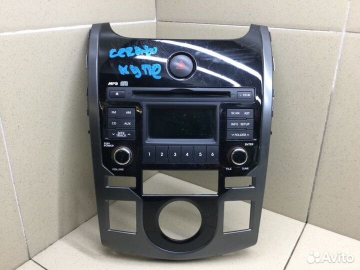 Блок управления магнитолой Kia Cerato 2009-2013