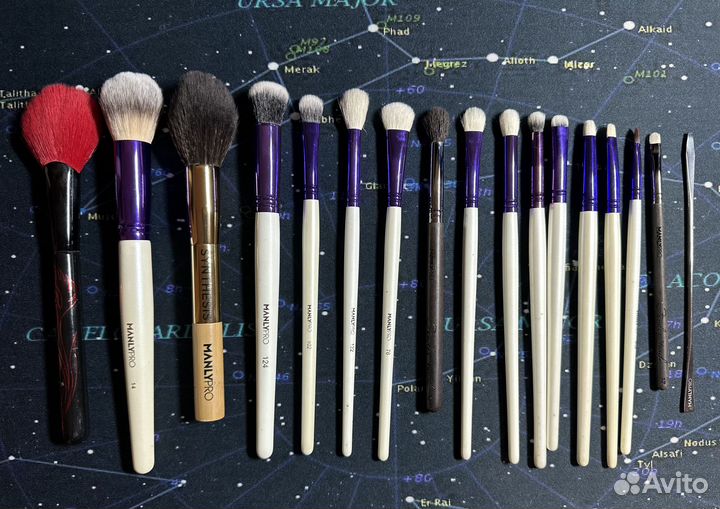 Кисти для макияжа MAC,Manly,Pimenova