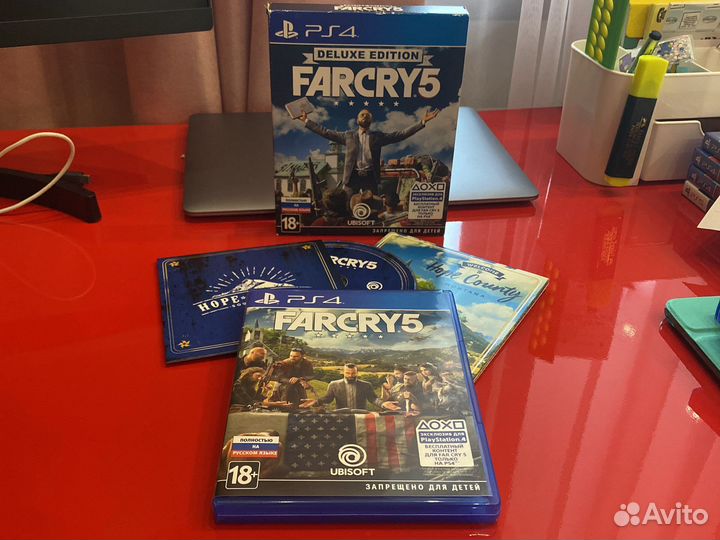 Игры ps4 Farcray 5, Farcray Primal, Farcray 4
