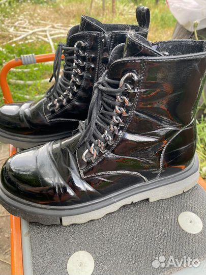Ботинки демисезонные для девочки 35 размер