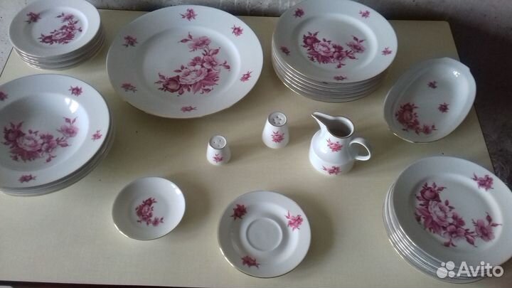 Столовый сервиз новый гдр