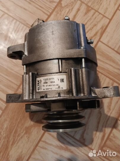 Генератор маз, краз, урал 28В 60А eltra