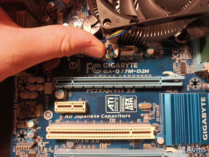 Материнская плата 1155