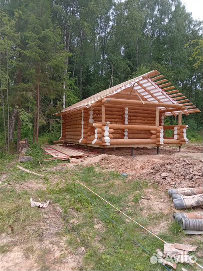 Срубы бань любых размеров