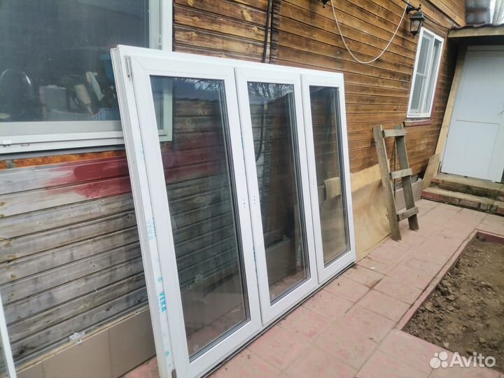 Окна пластиковые бу