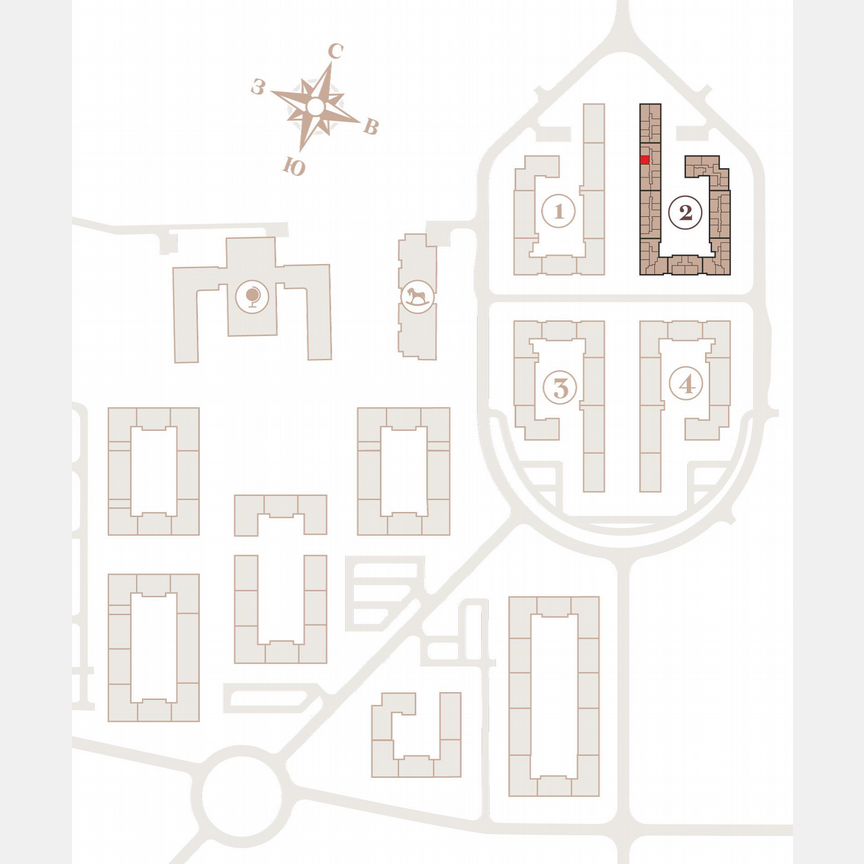 1-к. квартира, 38,5 м², 3/4 эт.