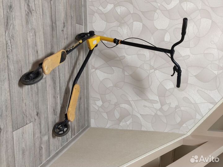 Инерционный самокат Fliker f3 для детей и взрослых