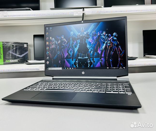 Игровой Ноутбук HP Ryzen 5 4600 GTX 1650