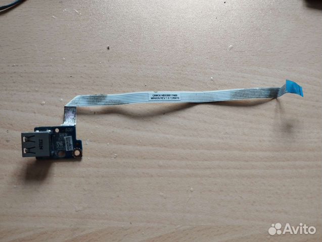 Плата usb со шлейфом ls-7982p g580 20150