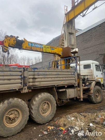 КАМАЗ 43118 с КМУ, 2013