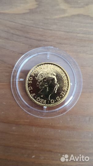 Золотая монета Британия. 2017г. 15,55гр