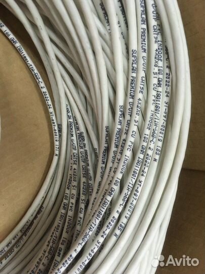 Кабель suprlan Premium UTP Cat.5e 4x2x0,51 Cu PVC