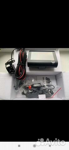 Видеорегистратор с 3 камерами, перед зад, салон