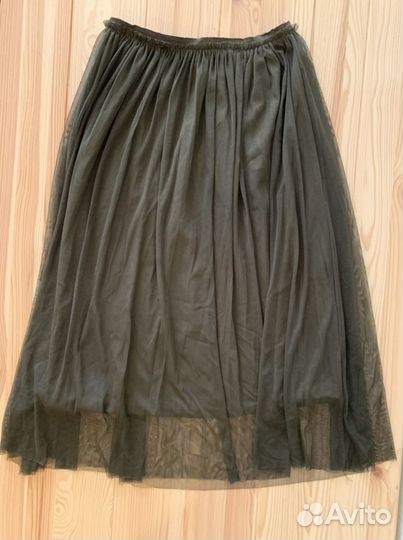 Юбка шифоновая миди S Pull&Bear