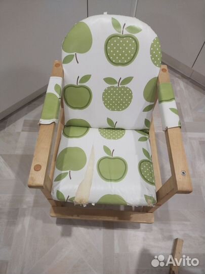 Детский стульчик со столиком, горшок, качалка