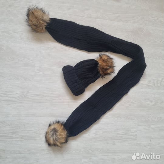 Комплект шарф и шапка