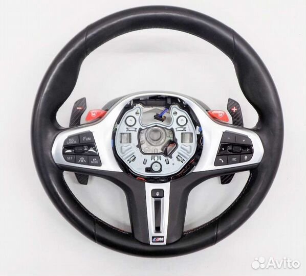 Bmw M3 M4 G80 G82 руль лепестки карбон подогрев