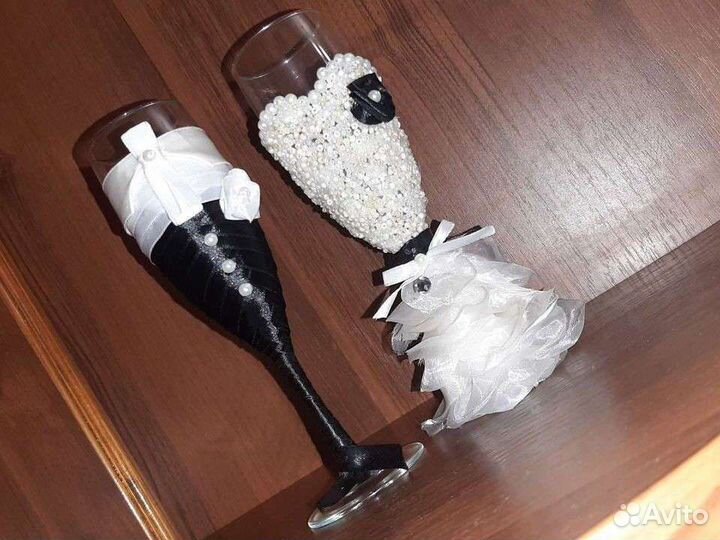 Бокалы свадебные