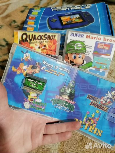 Картриджи /игры на приставку megadrive portable