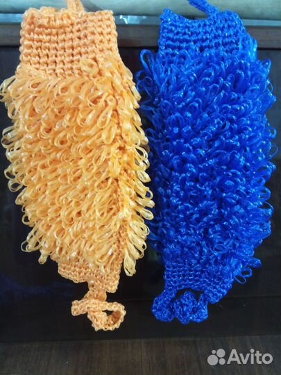 Мочалка ручной работы