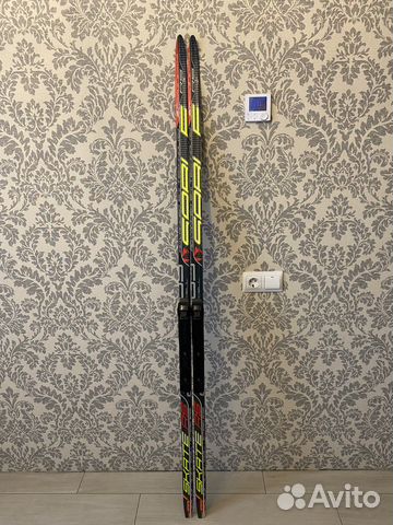 Лыжи Sable RS Skate 177см с креплениями NNN