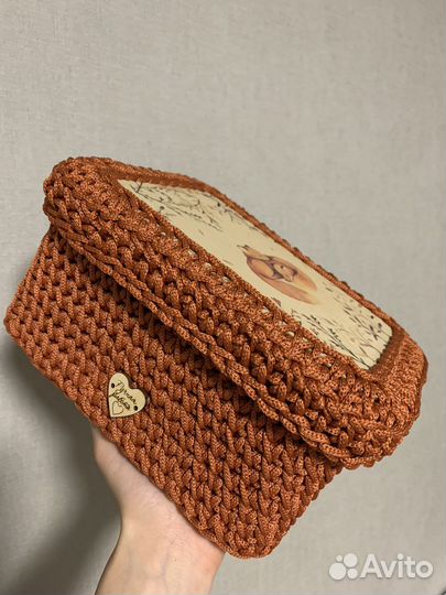 Шкатулка/корзинка ручной работы