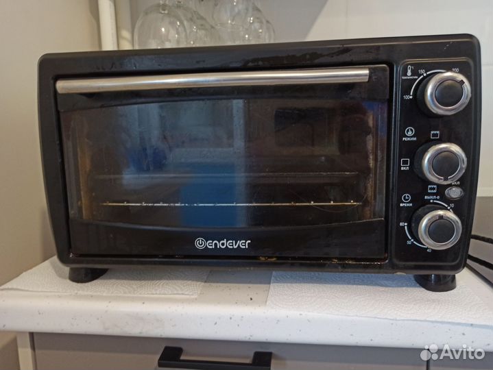 Электрическая мини печь духовка бу