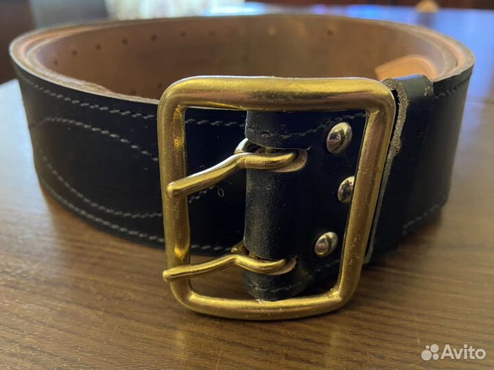 Ремень офицерский кожаный вмф СССР оригинал