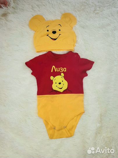 Боди с шапочкой