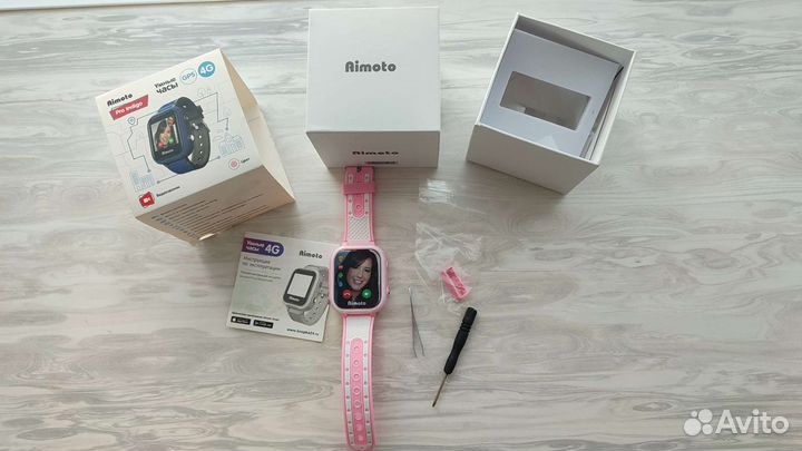 Детские умные часы aimoto с gps