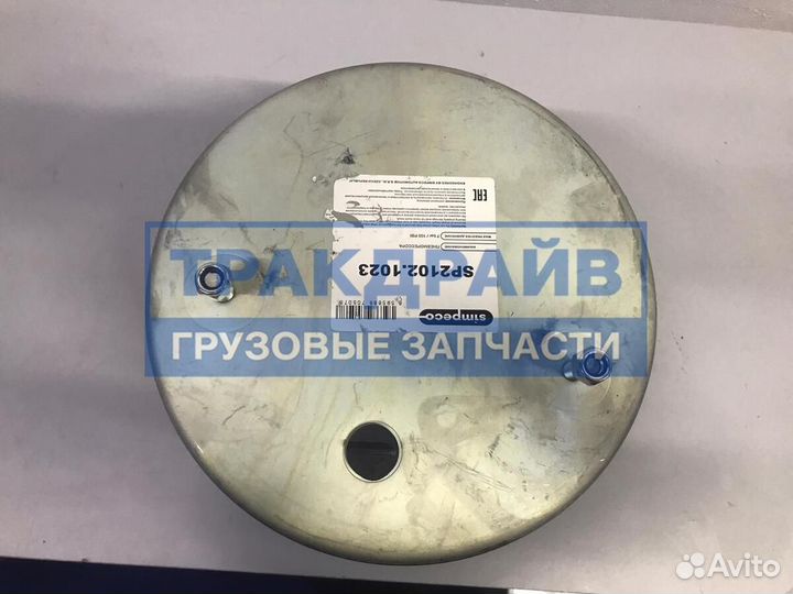 Пневморессора BPW 4881MB 36K с пластиковым стакано