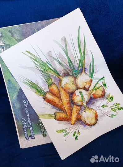 Акварель «Урожай» А3