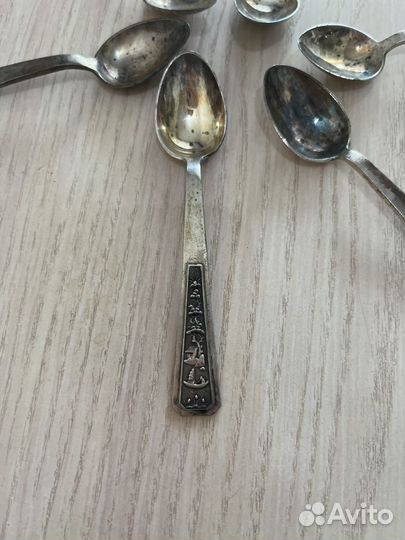 Ложки серебряные 875проба