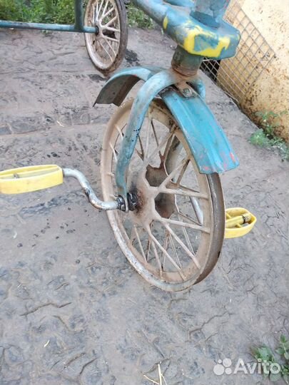 Велосипед трёхколёсный СССР