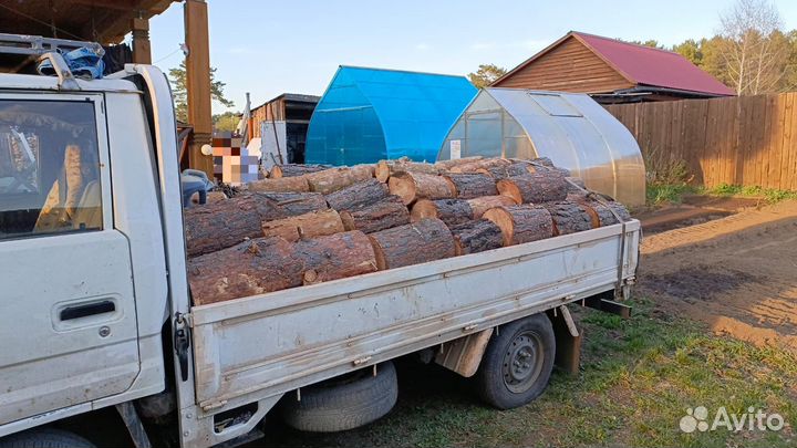 Дрова чурками