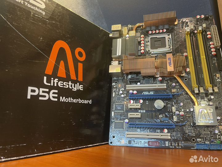 Материнская плата Asus P5E