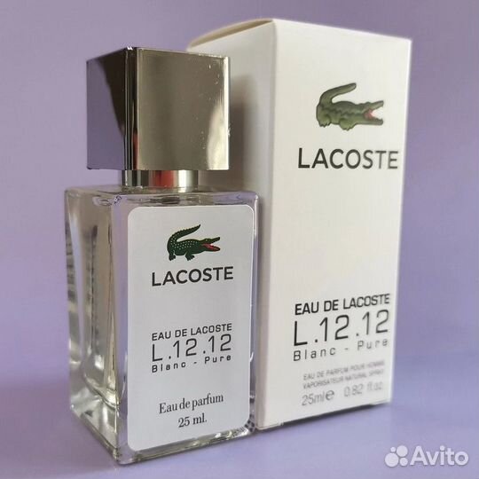 Lacoste L.12.12 Blanc 25 ml. духи парфюм