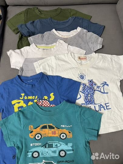Вещи пакетом на мальчика 86 92