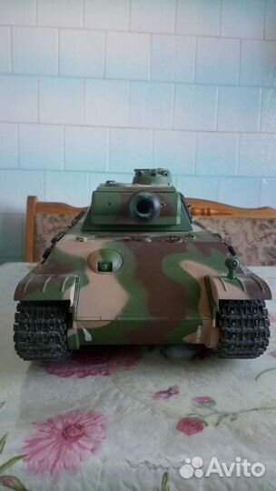 Танк пантера на радиоуправлении от heng long